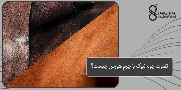 تفاوت چرم نبوک با چرم هورس چیست؟