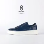 کفش ونس مردانه چرم جیر کد 017